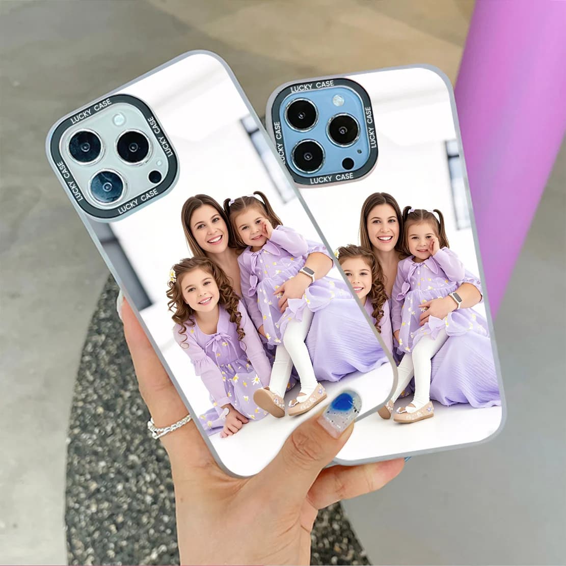 For iPhone 17 16 16e 15 14 13 12 11 Pro Max Mini SE 2020 2022 XS XR 7 8 Plus Air DIY Photo Customisation IMD Shockproof cover
