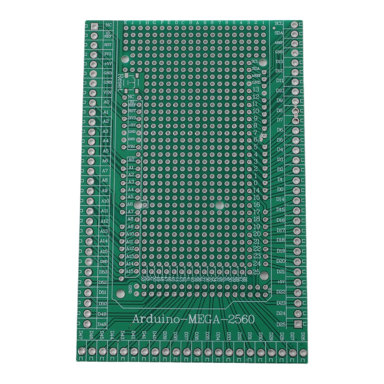 Kit Scheda Shield con Morsettiera a Vite per Arduino MEGA 2560 R31 con Passo Morsettiera da 3,5 mm e Griglia da 2,54 mm