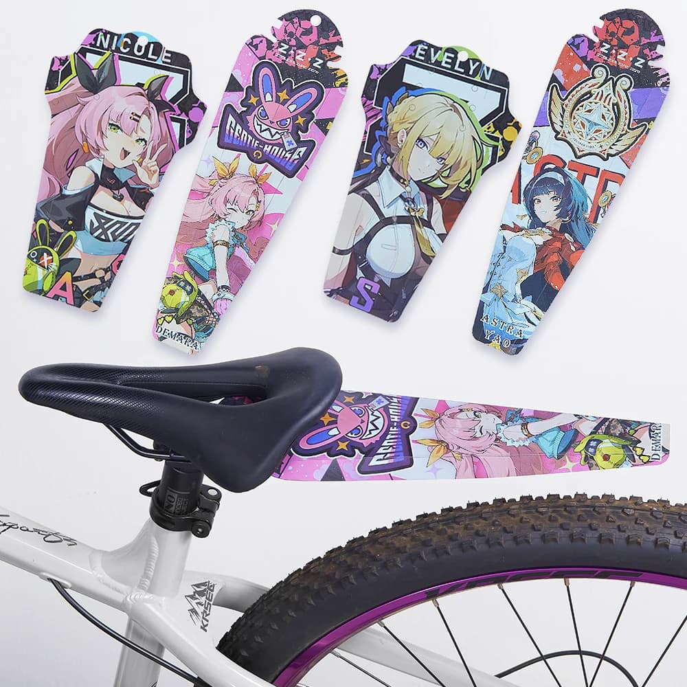 Parafanghi bici Ruota anteriore/posteriore Parafango universale Mtb Ali bici da strada Parafango Parafango bicicletta Accessori ciclismo