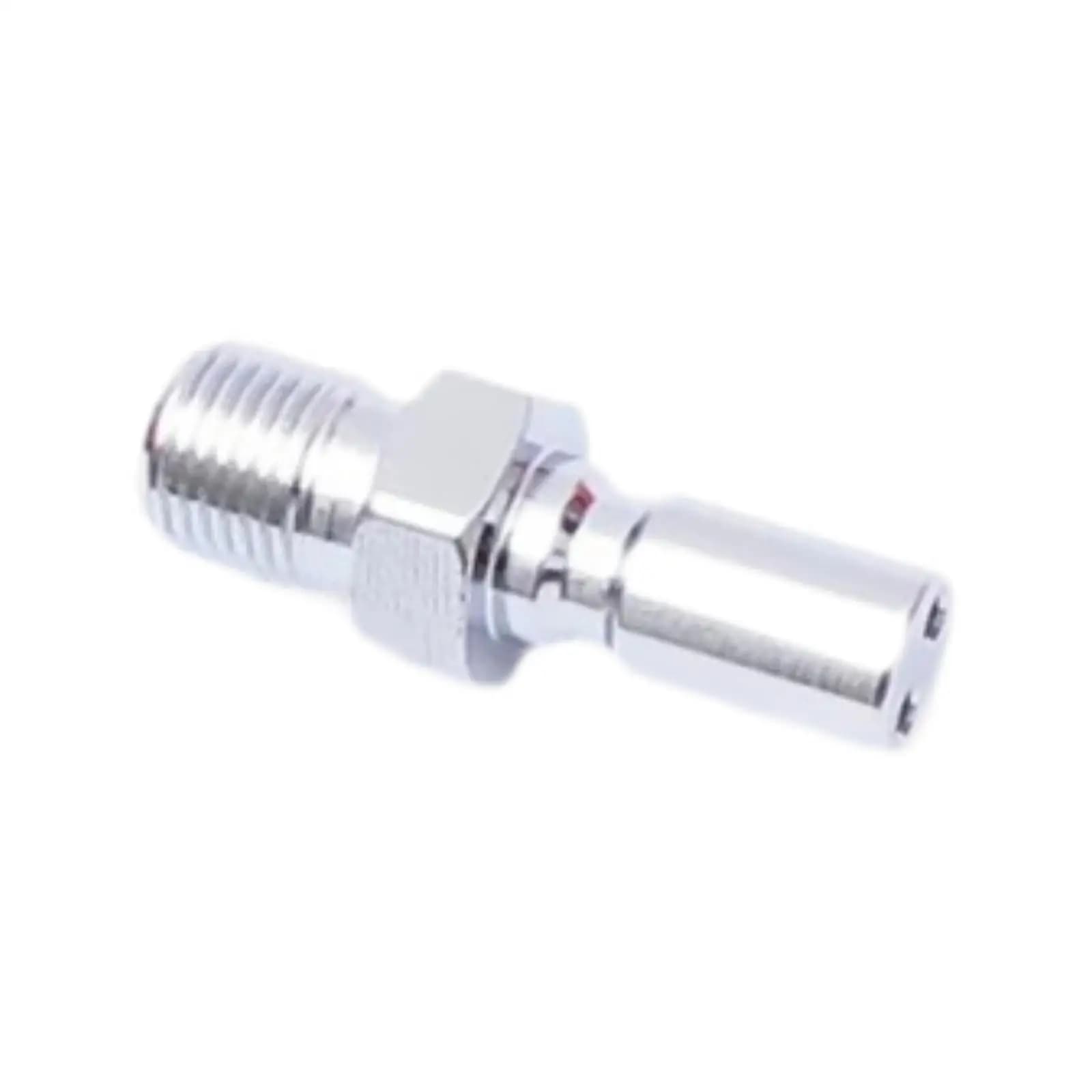 Underwater Gear Repair Parts Chrome Plated Scuba Diving Hose Connector Universal Accessory for Snorkeling