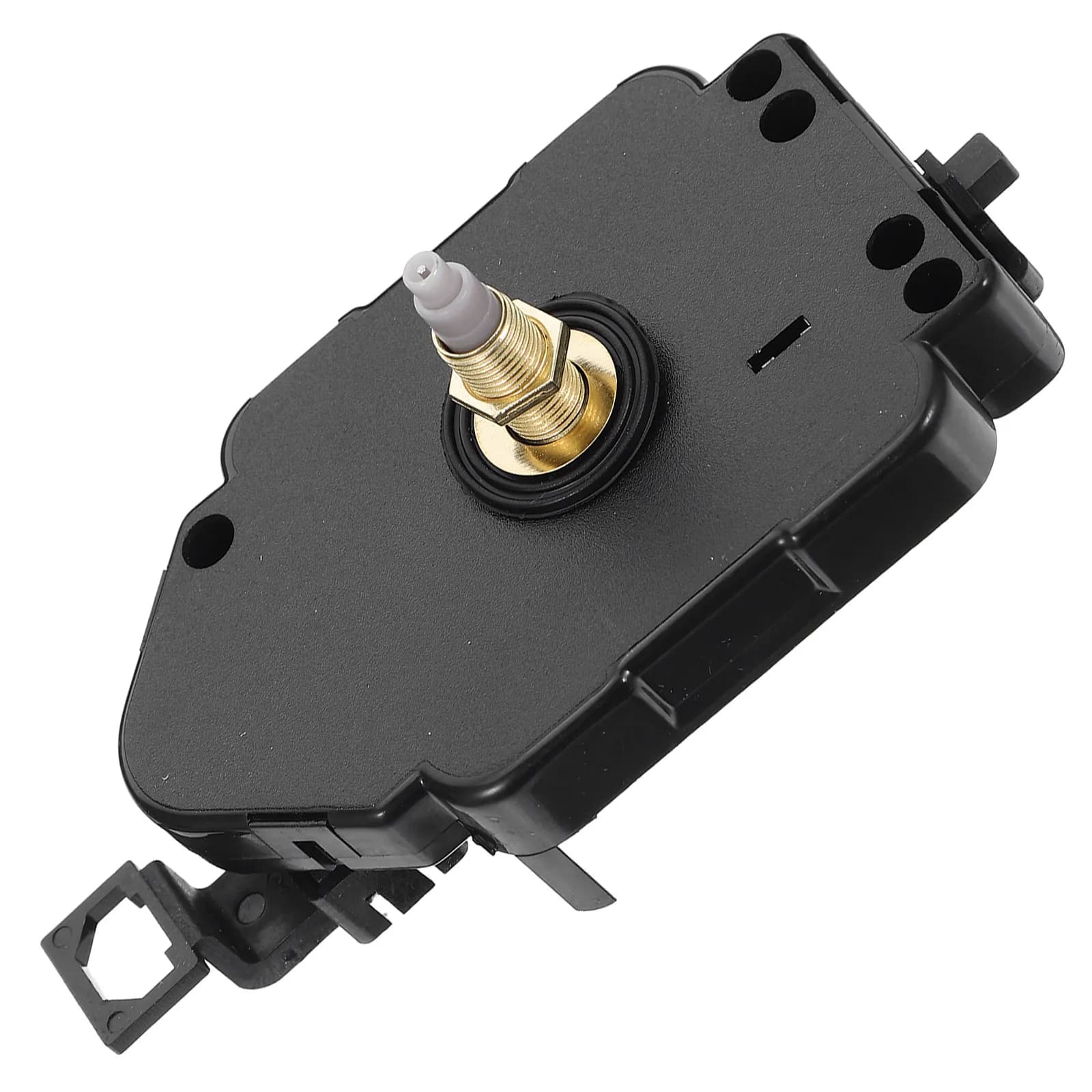 Kit Movimento Orologio a Pendolo Silenzioso con Albero da 23,5 mm, Meccanismo al Quarzo a Movimento Continuo per Orologi da Parete, Uso in Camera da Letto e Ufficio, Design a Pendolo Esteso