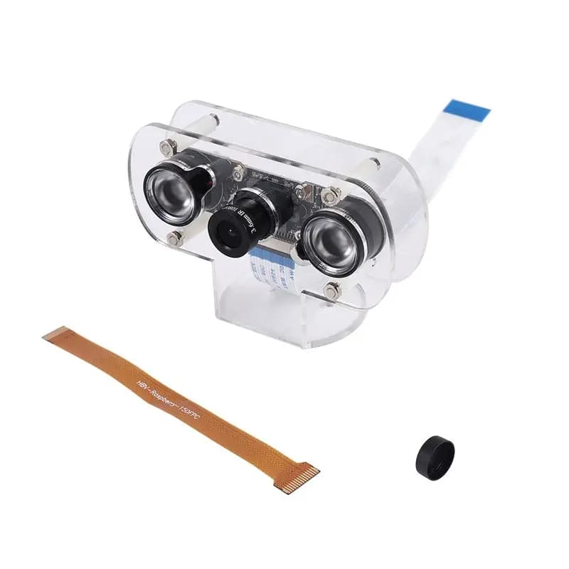 Ingenious-For Raspberry Pi 4B Camera With Holder And Cable IR Camera Module 5MP OV5647 Webcam Automatically Switching Between Da
