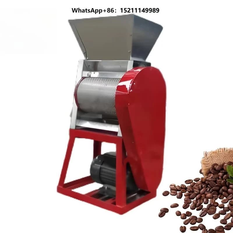 Fresh Coffee Bean Peeling Machine Coffee Bean Pulp Pulper Machine Coffee Pulping Machine