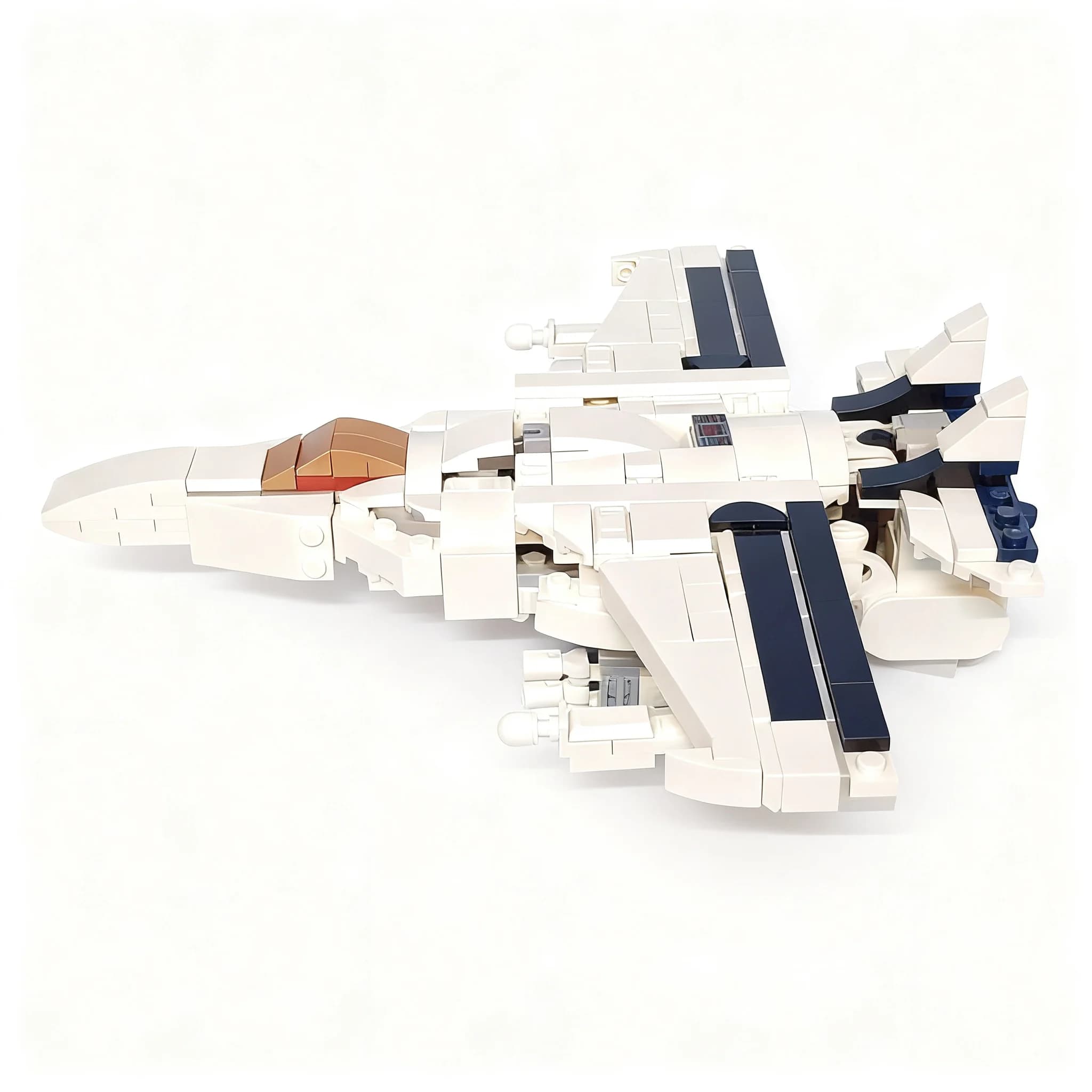 430pcs MOC Creator Creator 3-in-1 Transformer F-16 Fighting Falcon Dreadwind Using Model Building Blocks Christmas Gifts Toy