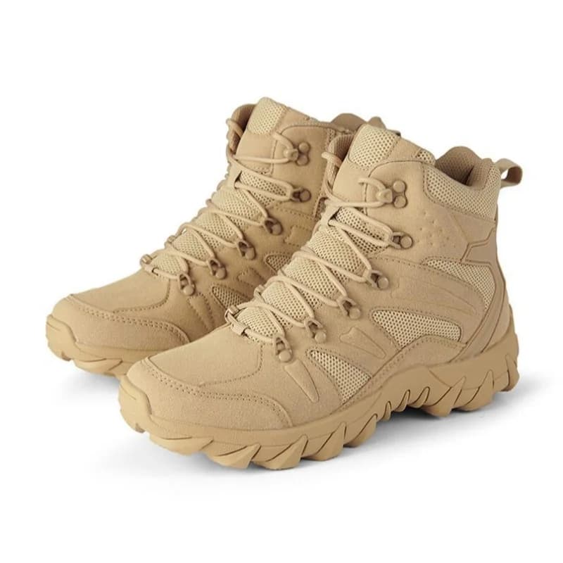 escursionismo Alpinismo Stivali da allenamento Uomo all'aperto Campeggio Antiusura Scarpe da trekking a risposta rapida Pesca Caccia Sneakers