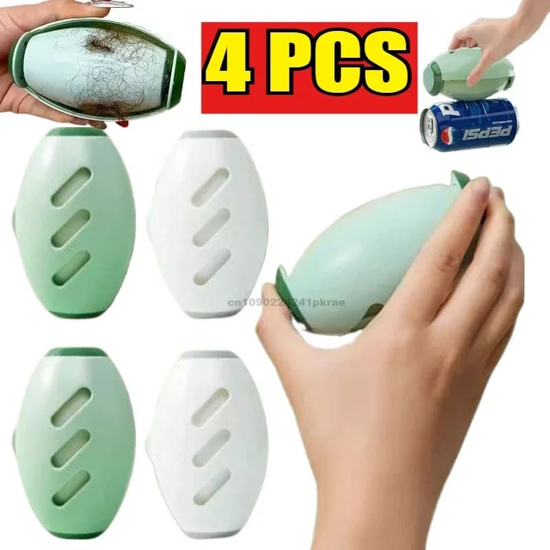 Gel lavabile con sfera per pelucchi riutilizzabile portatile per vestiti e depilazione di animali domestici, design compatto necessario con fori di ventilazione
