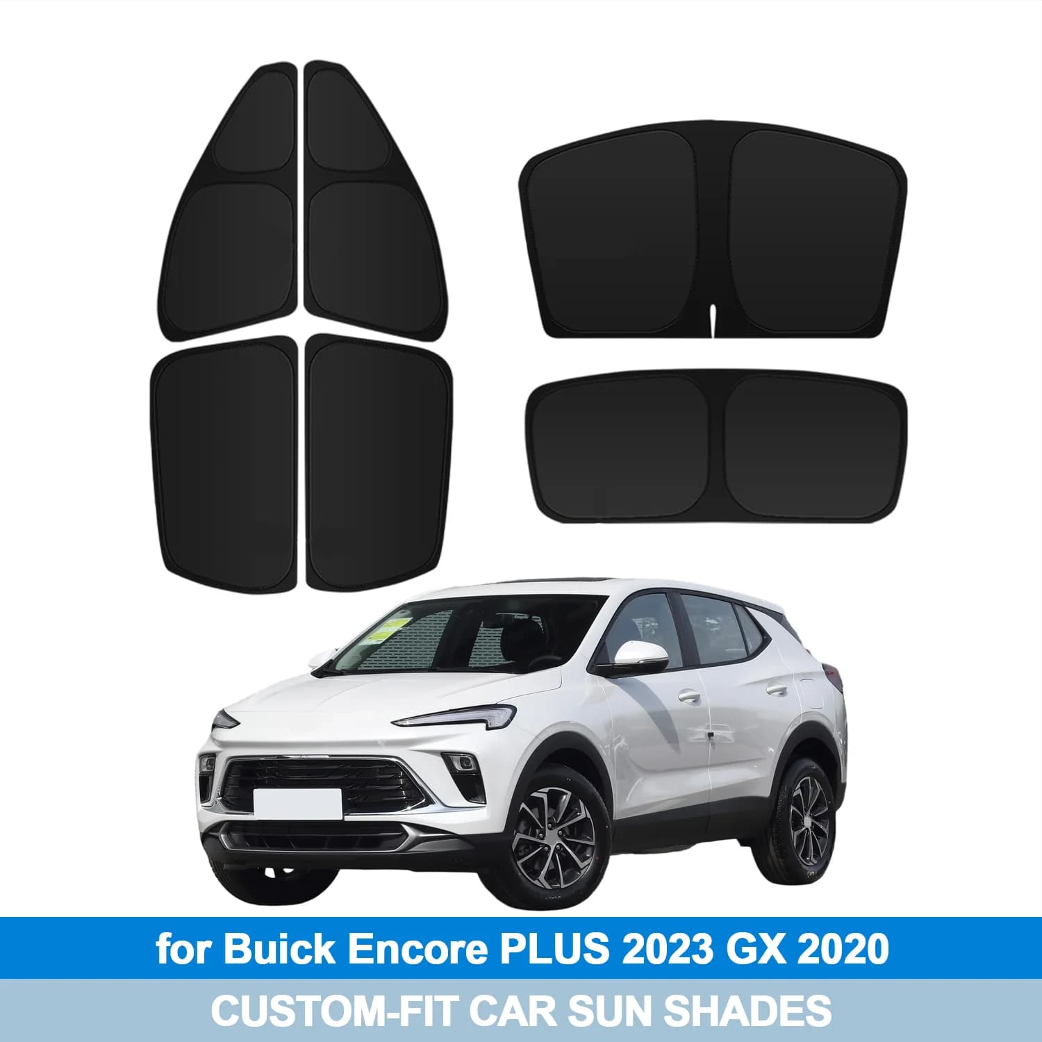 Per Buick Encore PLUS 2023 GX 2020 Parabrezza Parasole Finestre Laterali Shades Copertura Visiera Parasole Scudo Protezione Privacy