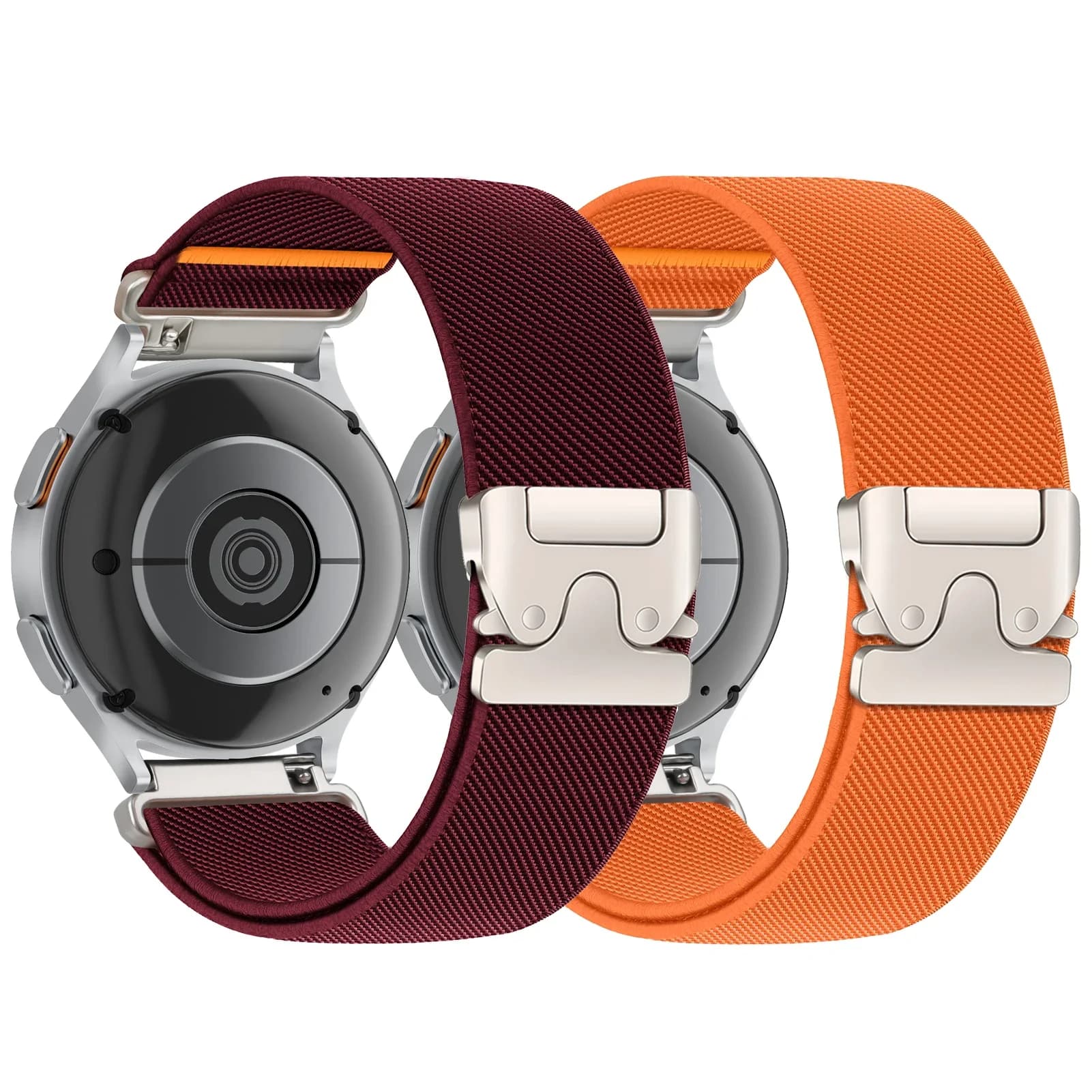 2PCS Paracadute Strap per Samsung Galaxy Watch 7/6/5/4/3 20/22mm Bracciale elastico correa Garmin/Huawei Watch GT5 Pro/Amazfit band