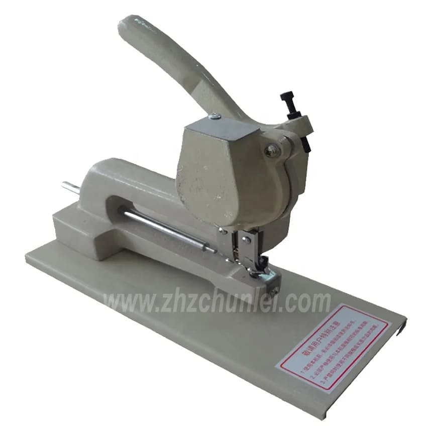 5 mm paper bag manual punching machine