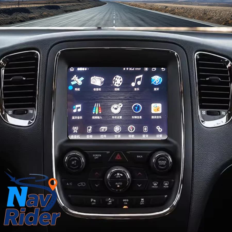 Car Radio Screen Auto Multimedia Wireless Carplay For Dodge Ram Durango Android 15 Video Player Bluetooth GPS DSP WiFi 8.4inch