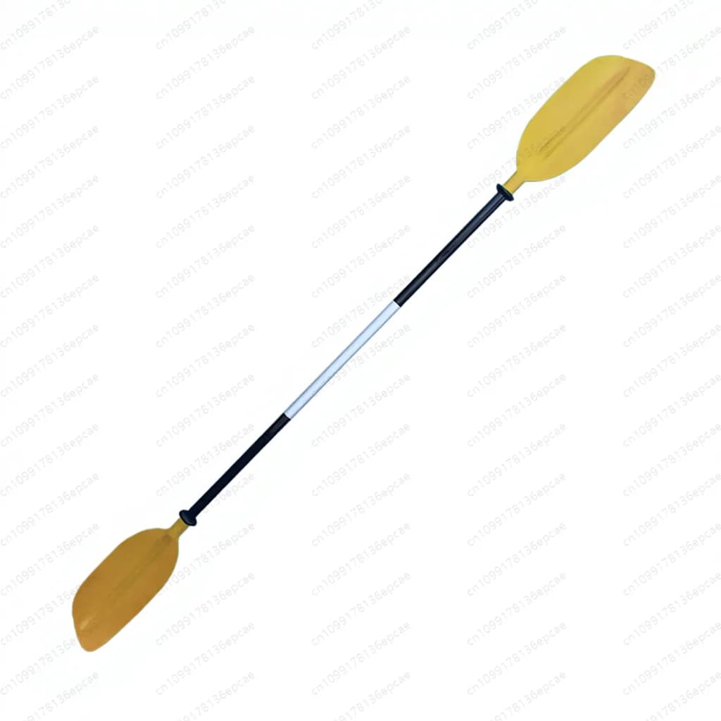 2 pagaie per kayak, pagaie in alluminio, realizzate a mano