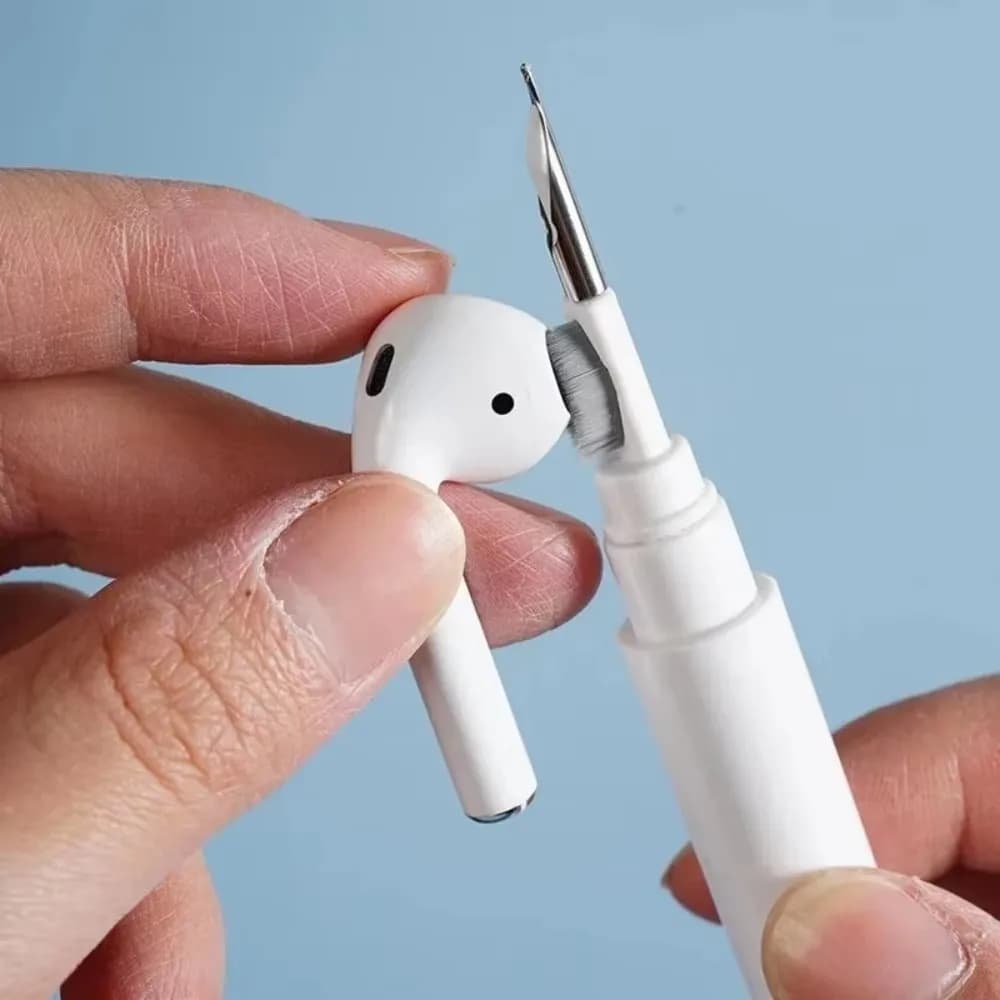 2 IN1 Cleaner Kit Set Earphones Cleaning Pen For Airpods Pro 3 Case 13 Brush Headsets Cleaners Earbuds Cleaning Tools