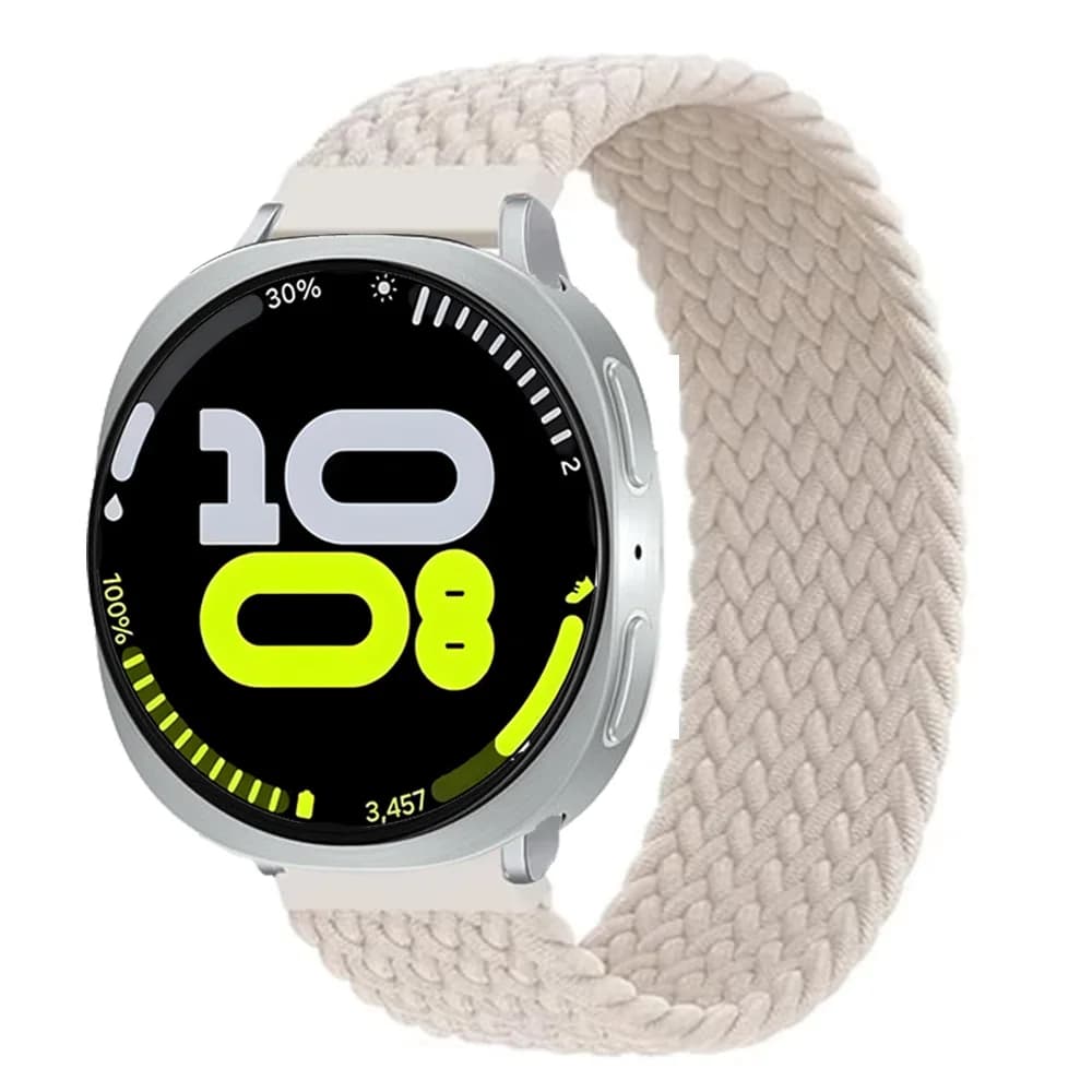 Braided solo loop band for Samsung Galaxy watch 8 Classic strap Accessories Elastic Bracelet correa galaxy watch 8 strap 40/44mm