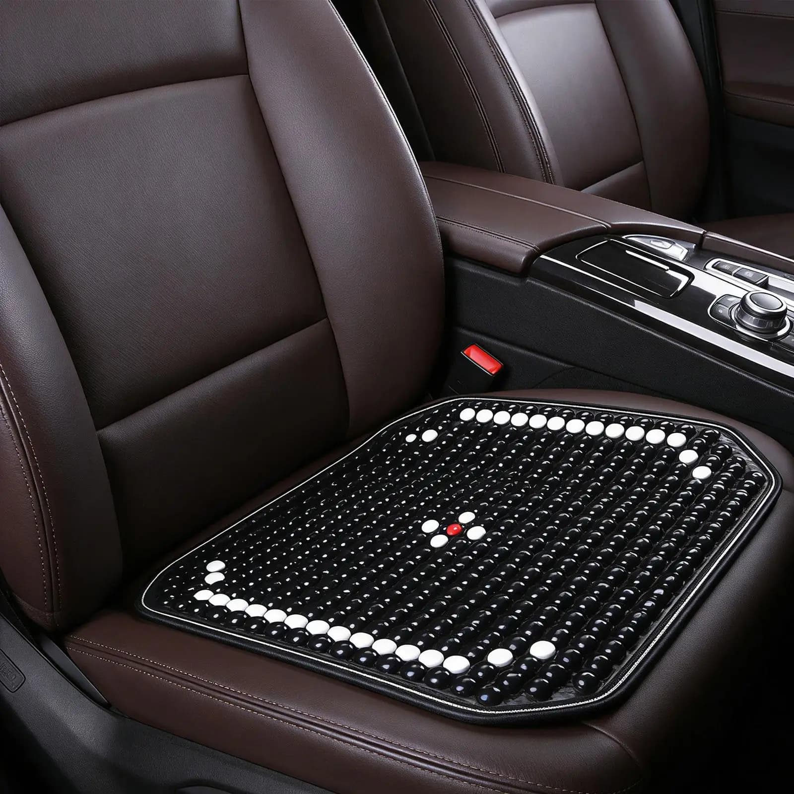Seat cushion with Wood Beads, Office and Car Seat Cover