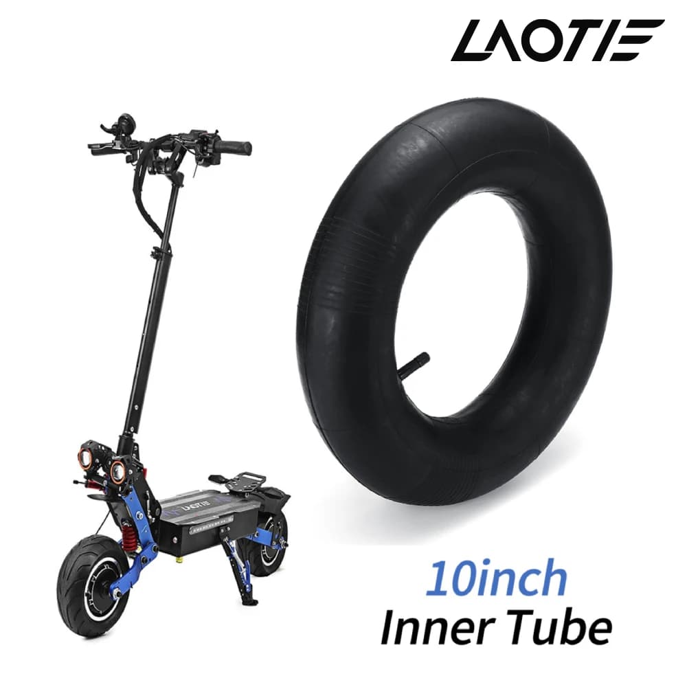 Pneumatici per Scooter elettrici 10*4.5 pollici camera d'aria ruota larga Extra larga e spessa per Scooter elettrico LAOTIE ES19