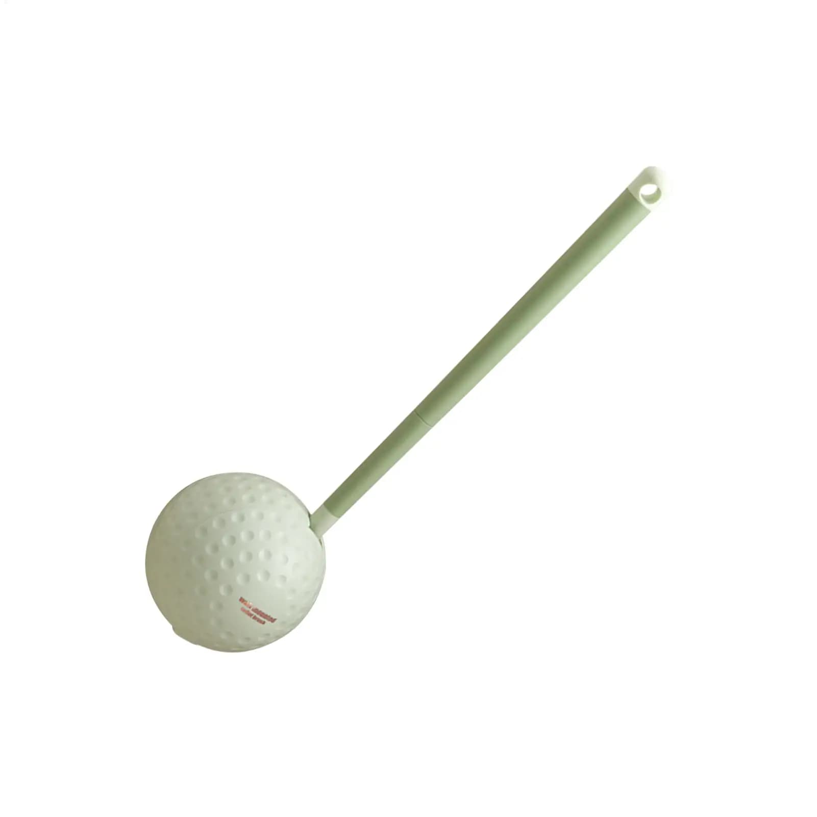 Spazzola per la Pulizia del WC a Forma di Pallina da Golf, Spazzola Flessibile per la Pulizia del Bagno, per Bagno, Dormitorio, Casa, Appartamento, Camper