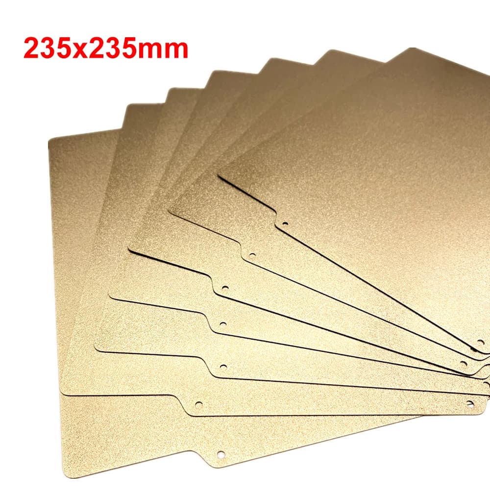 Foglio PEI per Ender 3, Ender 3 V2, Ender 3 Pro, Ender 5, Piastra di stampa magnetica in PEI per Elegoo Neptune 4/3 Pro, Ricambi per piatto riscaldante