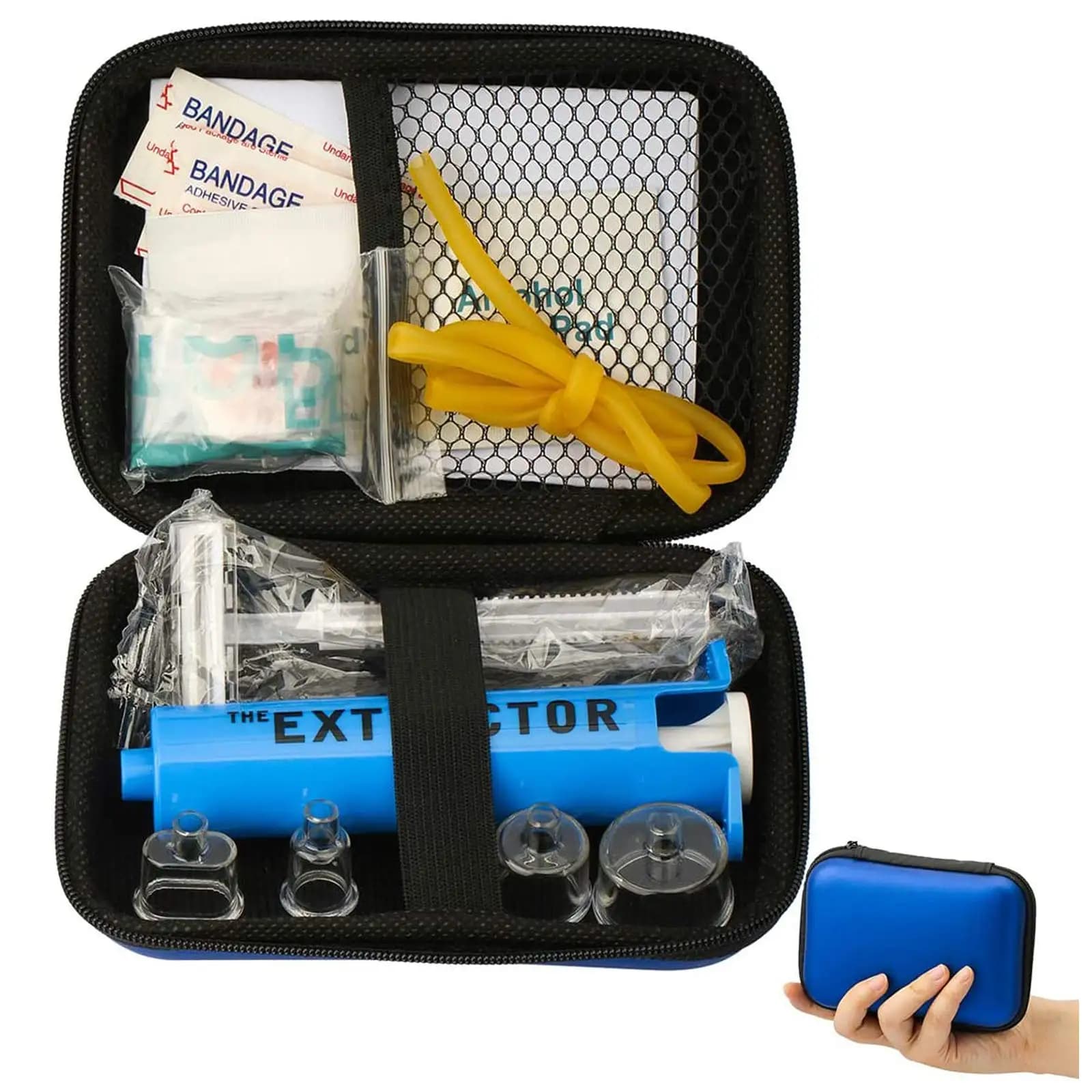 Reusable Bug Bite Suction Tool Venom Extractor Mosquito Insect Sting Itch Relief Vacuum Sucker Outdoor Hiking First Aid Kit