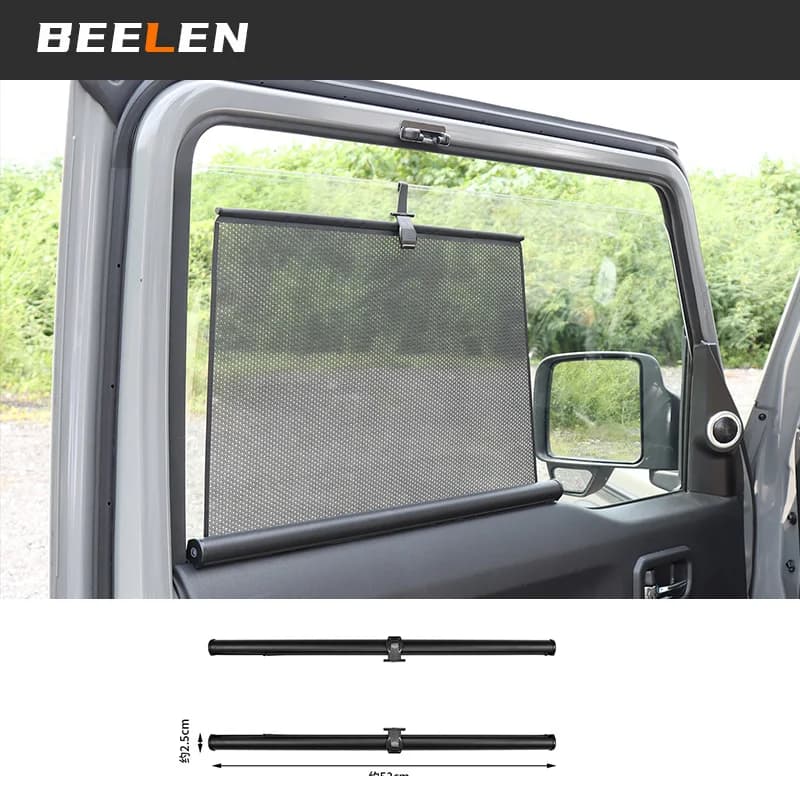 2 pezzi parasole retrattile parasole telescopico per il nuovo Jimny JB64 JB74 3 porte 5 porte parasole retrattile privacy