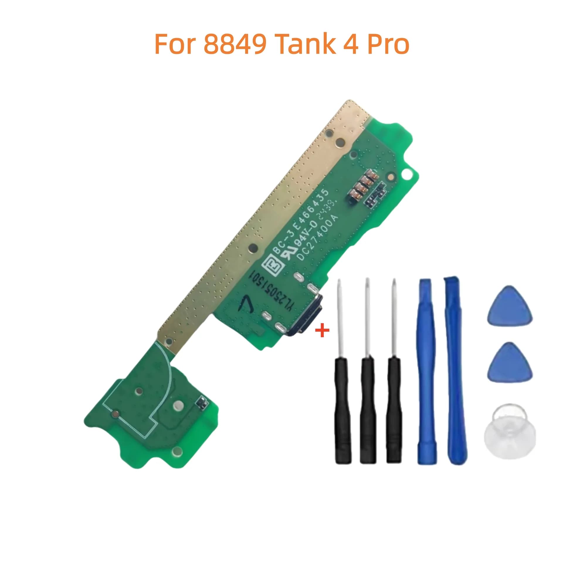 New Original for 8849 Unihertz Tank 4 Pro Smart Cell Phone USB Charging Dock Parts Spine Charger Door