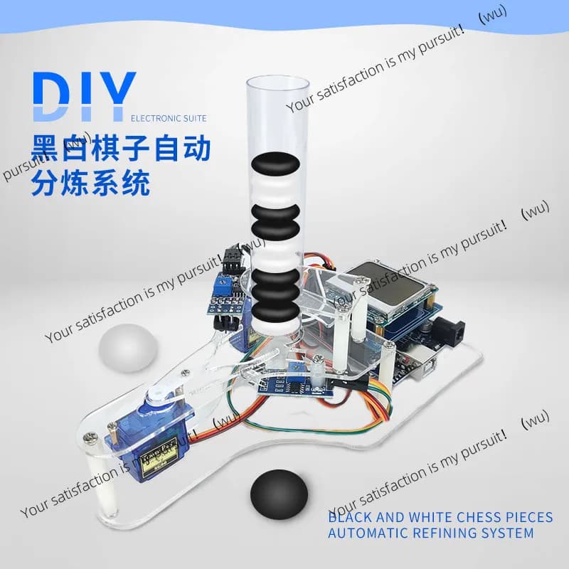 Customizable DIY Kit for Arduino, intelligent electronic machine for automatic selection of black and white chess