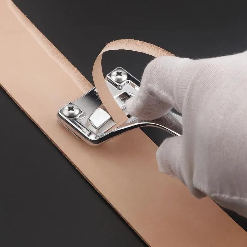 Set of 1 knife for thinning the skin, tool for cutting and cutting DIY, ideal for hand-crafted leather projects