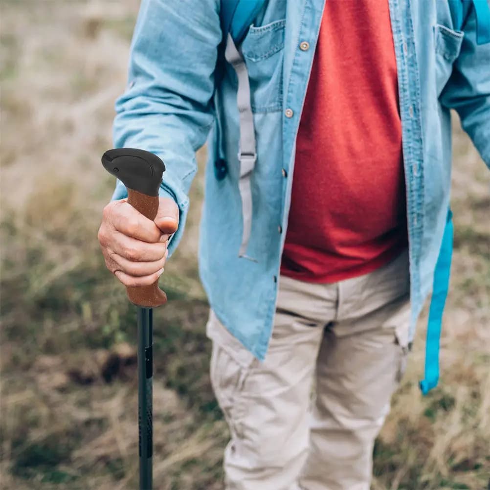 2 Knits for Trekking Sticks, Anti-slip and Comfortable, for Nordic Walking and Skiing