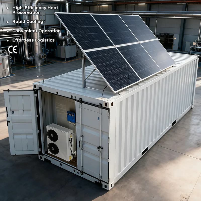 Wholesale Commercial Solar Container Cold Room Big Solar Panel Arrays Support Uninterrupted Cooling In Peak Agricultural Product