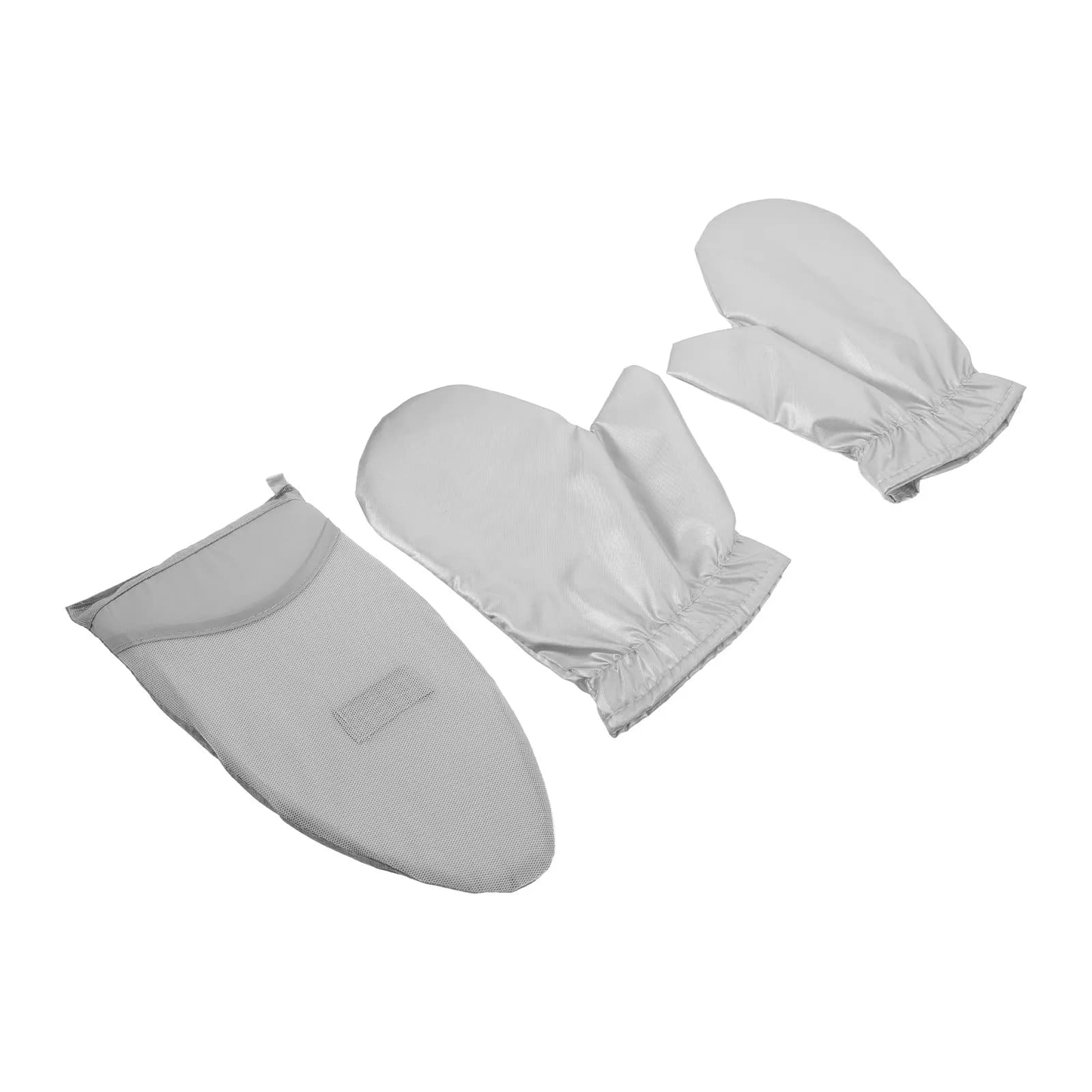 1Set Portable Steamer Ironing Board Glove Set Waterproof Anti Steam Mitt Heat Resistant Protective Gloves for Travel Home Office