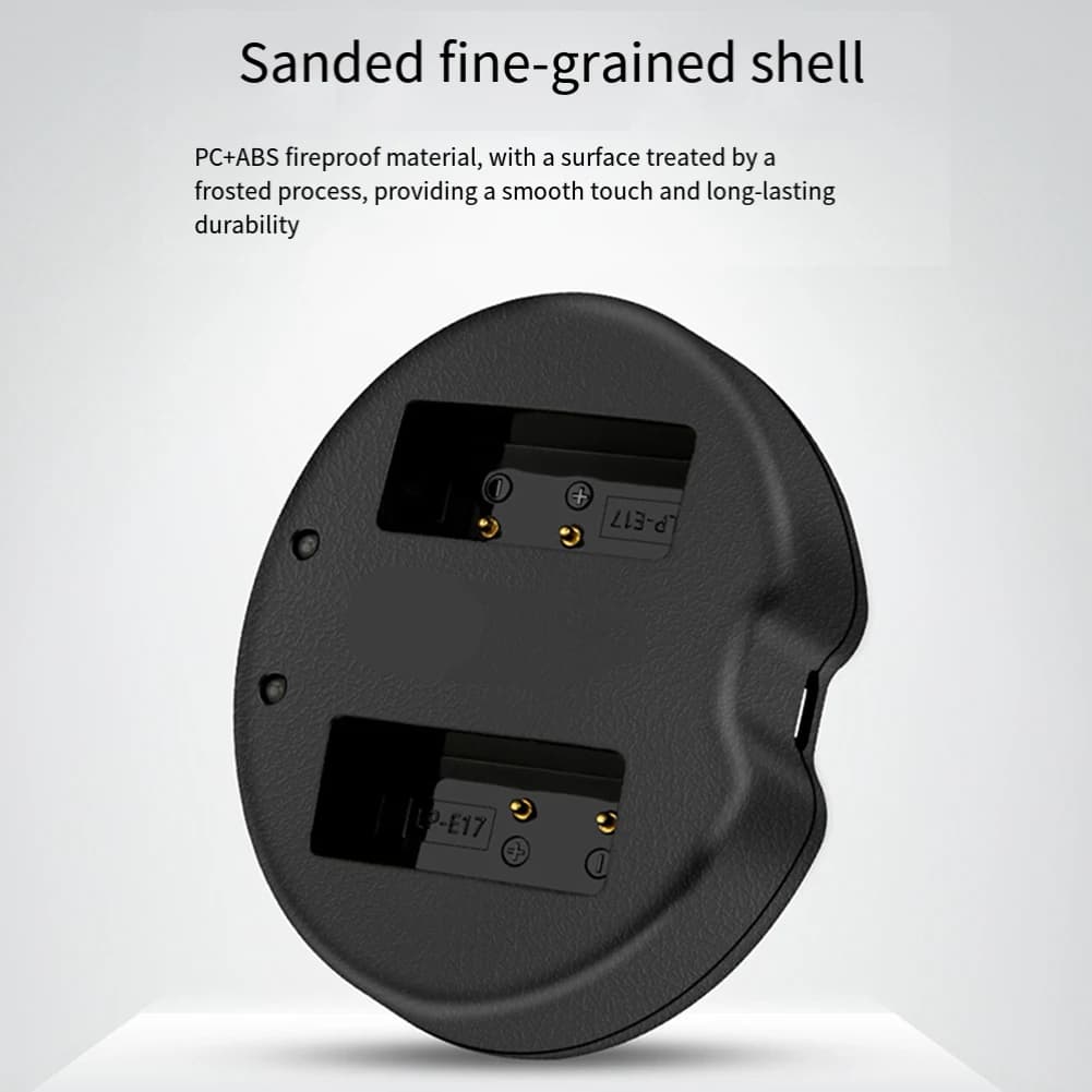 Reliable ABS charger for Canon charger for EOS M5, 760D, 750D, 800D Compact Sports Action Camera Accessories