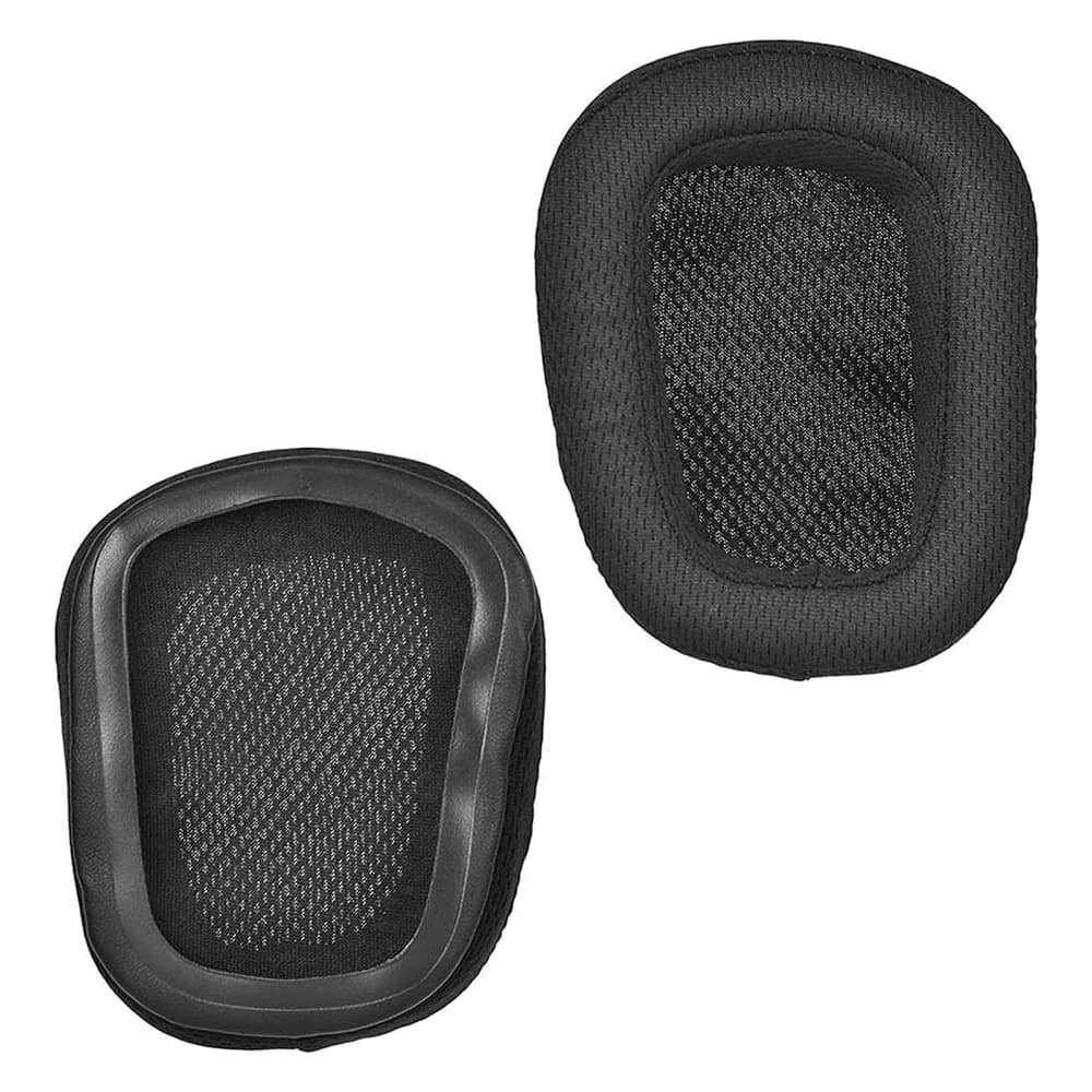 Replacement ear cushions Kit for Logitech G533 G633 G635 G933 G935 black foam cover game headset