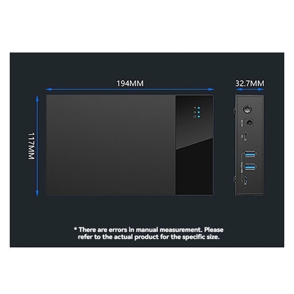 DT77 USB 3.0 to 3.5inch SATA Drive Docking Station External Hard Disk Enclosure for 3.5 2.5 Inch SATA SSD HDD 20TB EU Plug