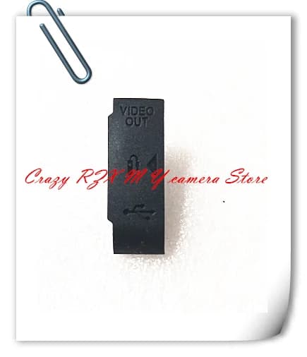 Nuovo per Canon EOS 450D USB Video Out Cover Gomma antipolvere Coperchio della porta Parte della fotocamera