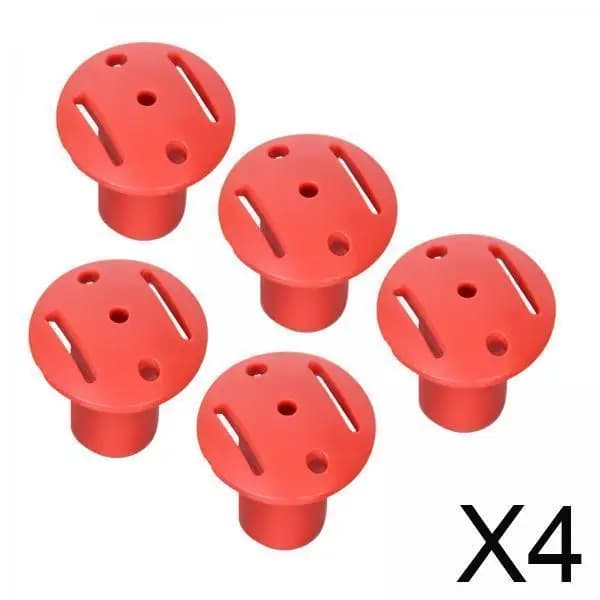Accessories for Hiking, ABS Covers, Pack of 5, Stroller and Trekking Stick Parts