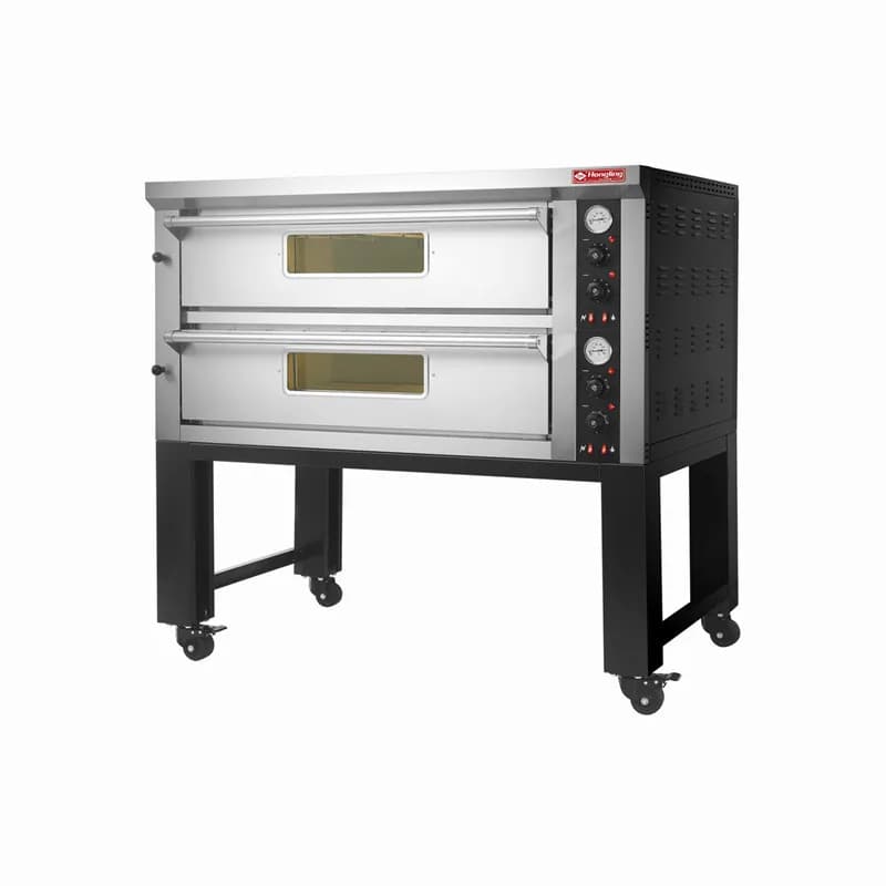 Macchina per la cottura della pizza commerciale dell'hotel del ristorante di vendita calda 12 pollici Forno per pizza a gas pietra da 16 pollici