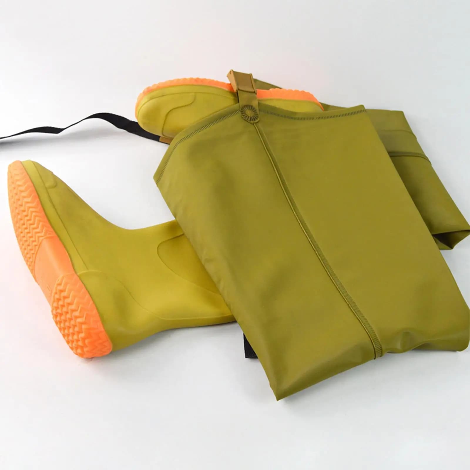 Fishing Hip Waders Wading Hip Boots Water Resistant Men Women Non Slip