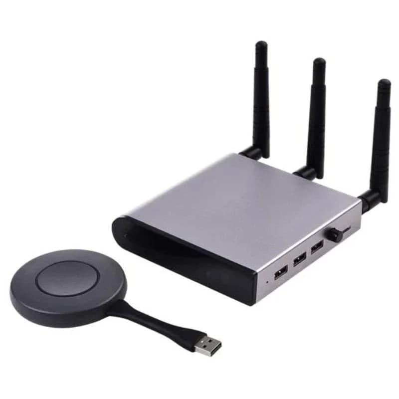 Wireless Screen Projector - Drive-Free Plug-and-Play One-Click Same-Screen for Conference Demonstration
