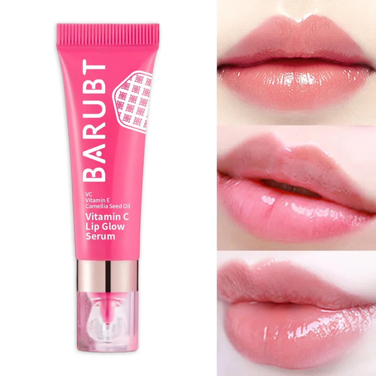 BARUBT Freshiny Vitamin C Lip Glow Serum lipstick Moisturizing&Moisturizing Color Fading Lip Mask Moisturizing Lip essence