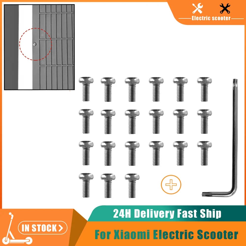 17/21PCS Scooter di Alta Qualità Bullone Accessorio Per Xiaomi M365/Pro/Pro2 Fondo Elettrico Coperchio Della Batteria Viti In Acciaio Parte di Riparazione