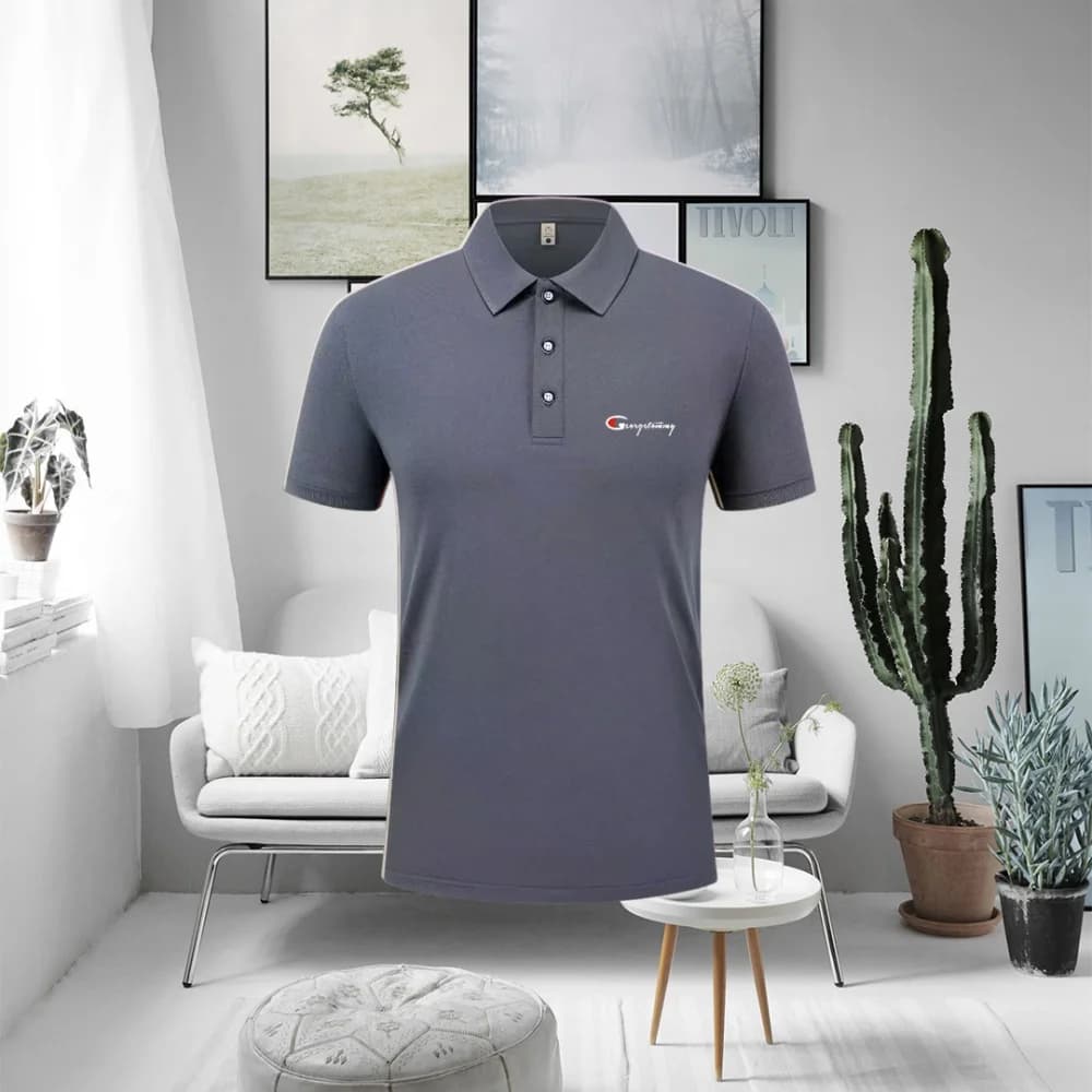 Nuova Polo Estiva da Uomo a Maniche Corte, Design alla Moda, Maglietta Casual da Golf