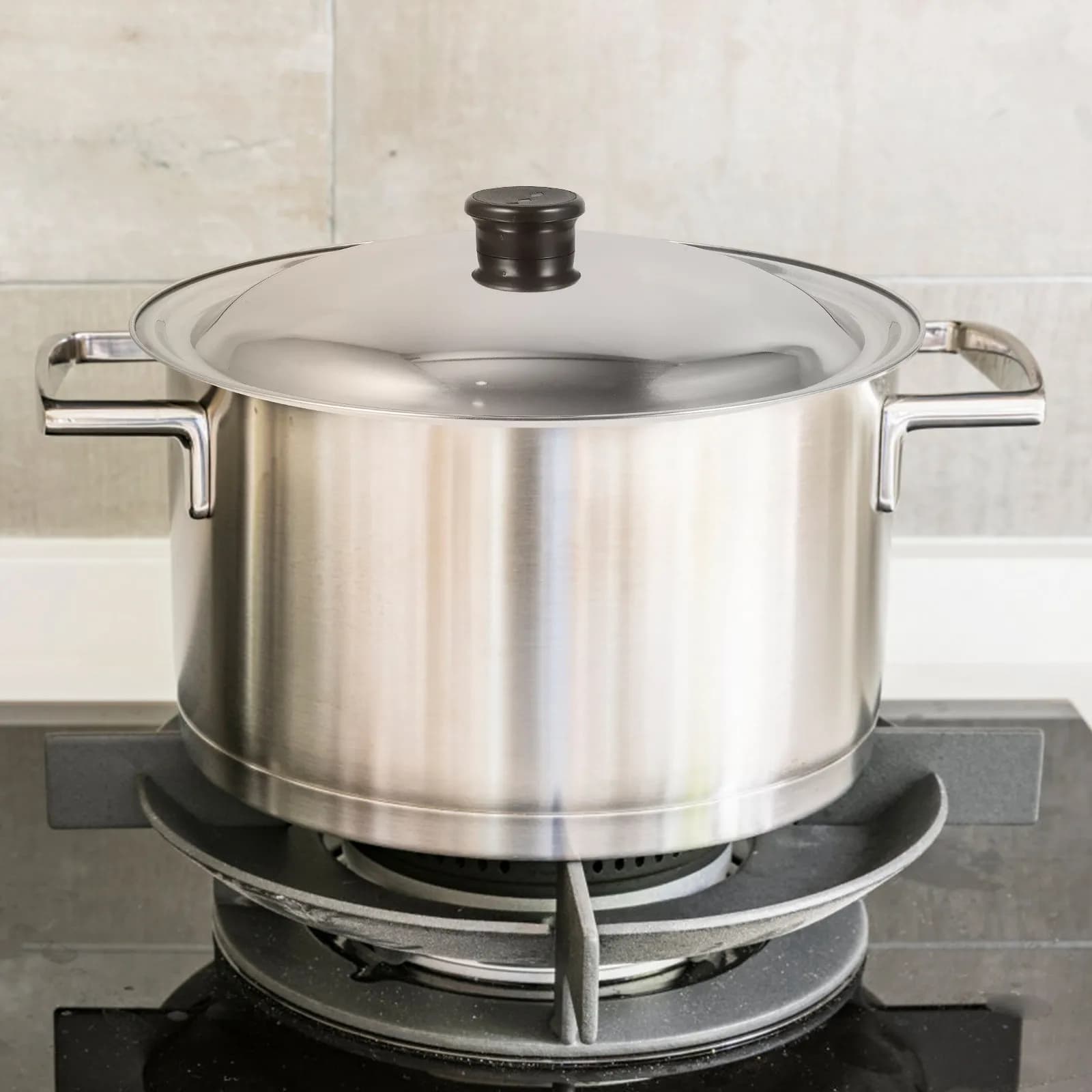 High Quality Stainless Steel Pot Lid Strong Heat Resistant Non Slip Handle Suitable for Soup Pots Pans Saucepan Frying Pan