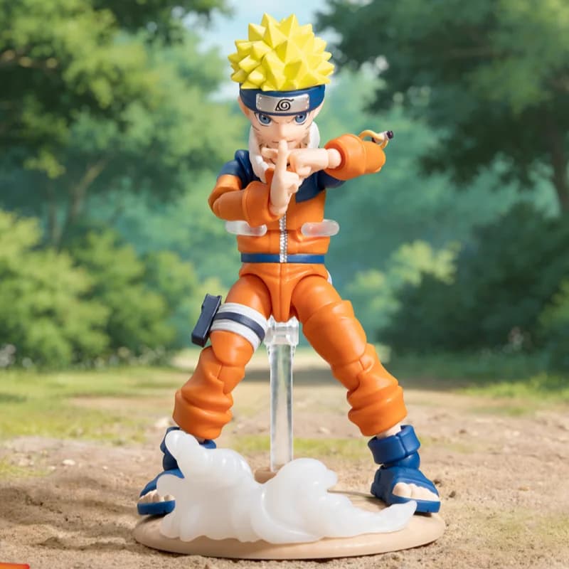 POP MART POP Action Classic Naruto-Chunin Exams Arc Series Blind Box Original Toys Mystery Box Doll Cute Anime Figure Ornament