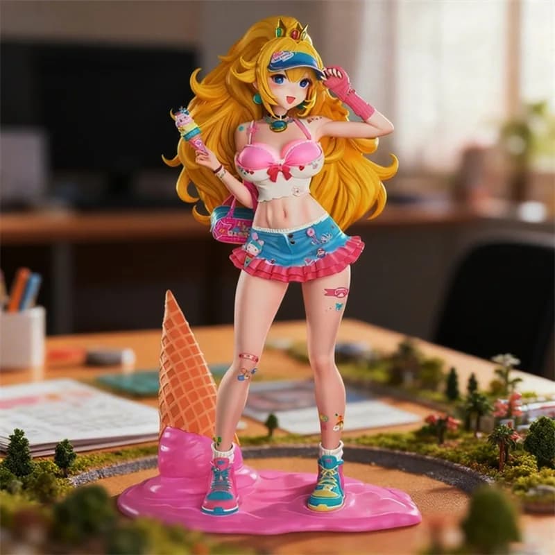 LinDeekin D212 Kit garage personalizzato 3D Figura non verniciata Modelli GK Puzzle in resina bianca smontato di modelli di personaggi