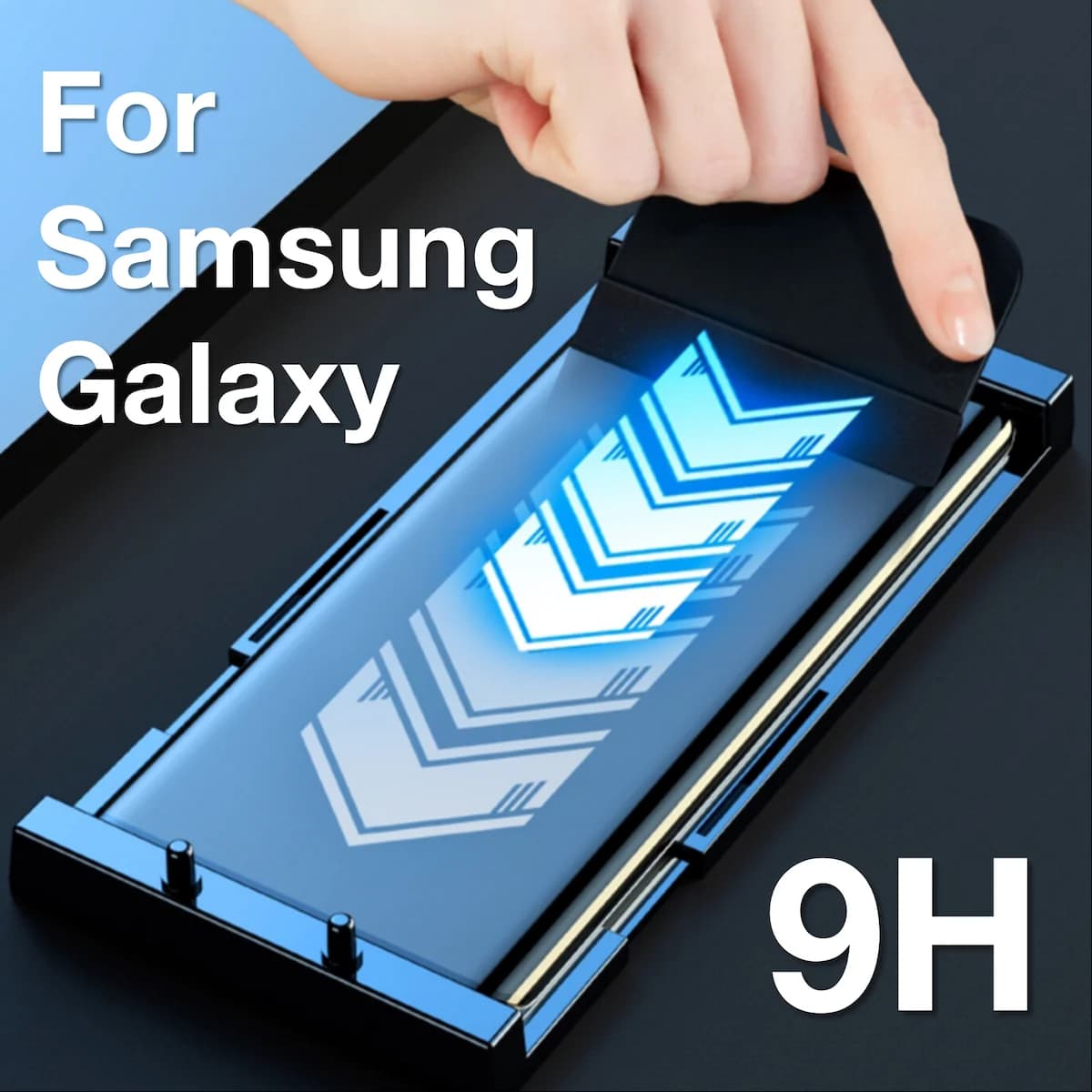 Per Samsung Galaxy S25 S24 S23 Ultra S22 S21 S20 S10 S9 S8 Nota 20 10 9 8 Plus Protezione schermo con kit di installazione Non in vetro