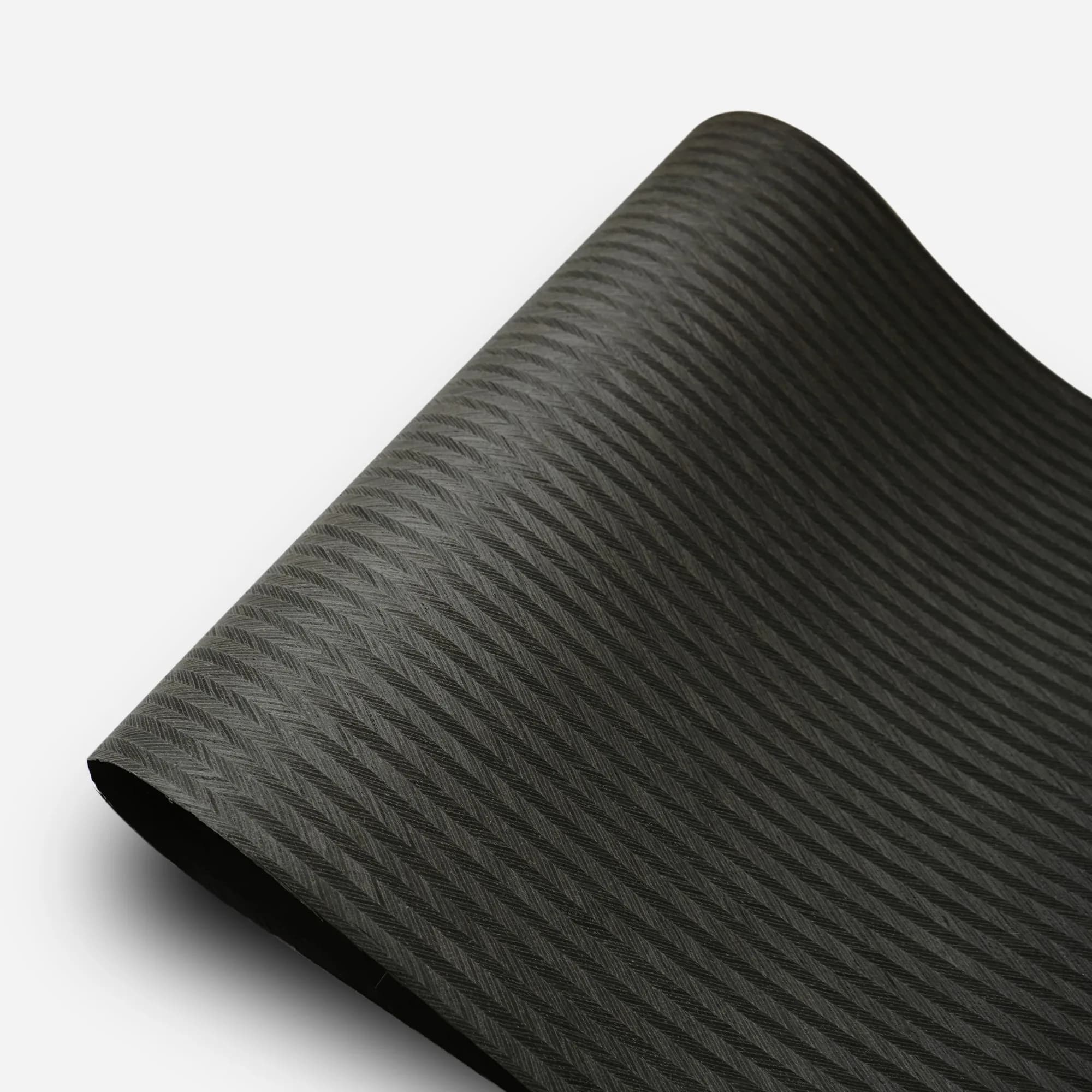 58x250cm Black Arrow Engineered Wood Veneer, Reconstituted Fleece Backed Composite Wood Veneer Sheet for Furniture Renovation