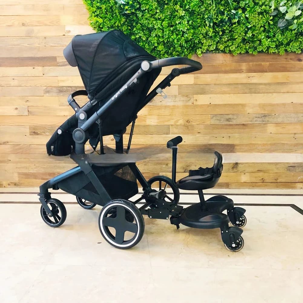 Adattatore Pedale per Passeggino Bambini, Secondo Seggiolino Ausiliario per Passeggino, Pedana per Passeggino, Accessori