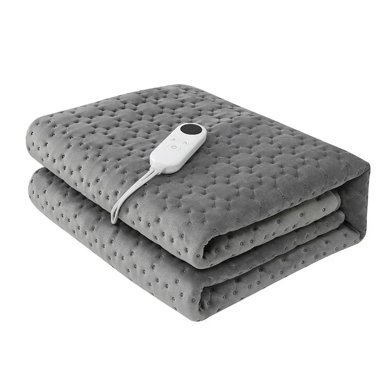 220V soft flannel velvet single/double household electric blanket 150 * 80cm/160 * 130cm small heated bed sheet