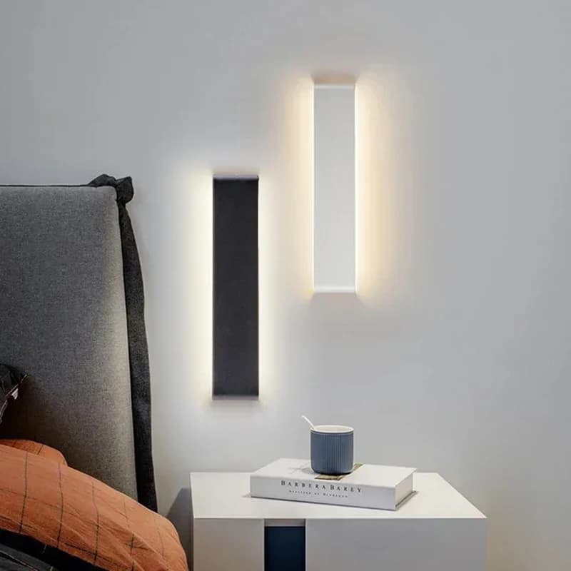 DAMIASMIL Lampada da parete moderna a LED per comodino Soggiorno Divano Sfondo Scale Corridoio Specchio da bagno Sconce Decor Lustre Fixture