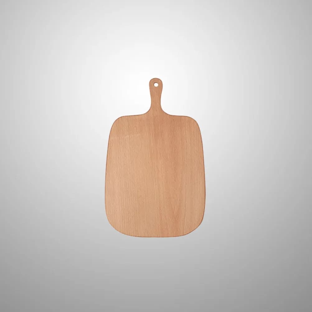 Wooden Irregular Shape Cutting Board Small Size Hanging Hole for Chopping Fruit Meat Vegetable Fish Bread Kitchen Cutting Mat