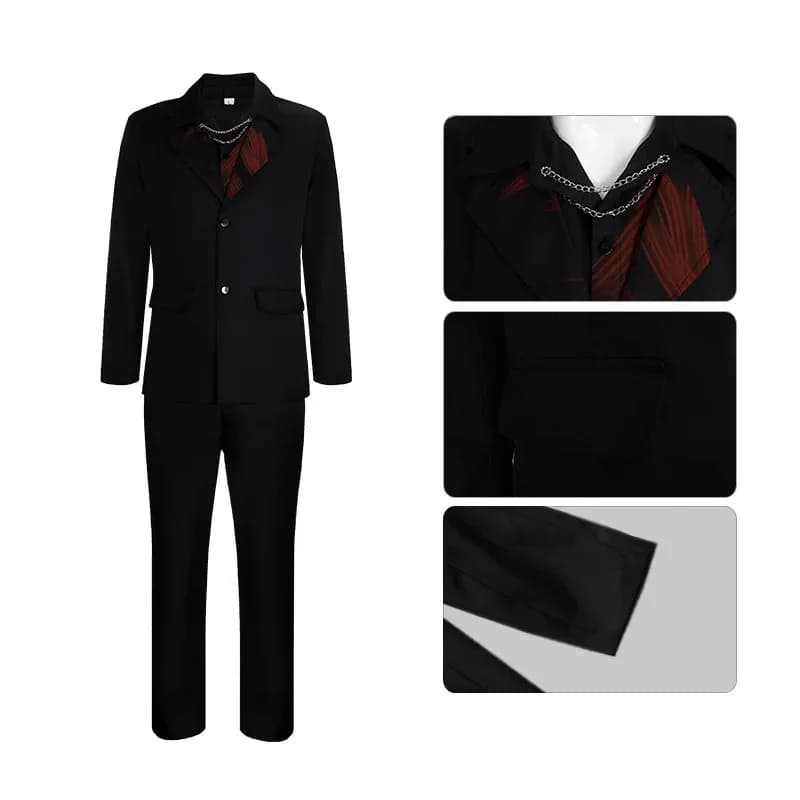 Nuovo arrivo Amore e costume cosplay Qinche Sylus Xavier Giacca Deepspace Costumi uniformi Cos Abiti personalizzati dl;1